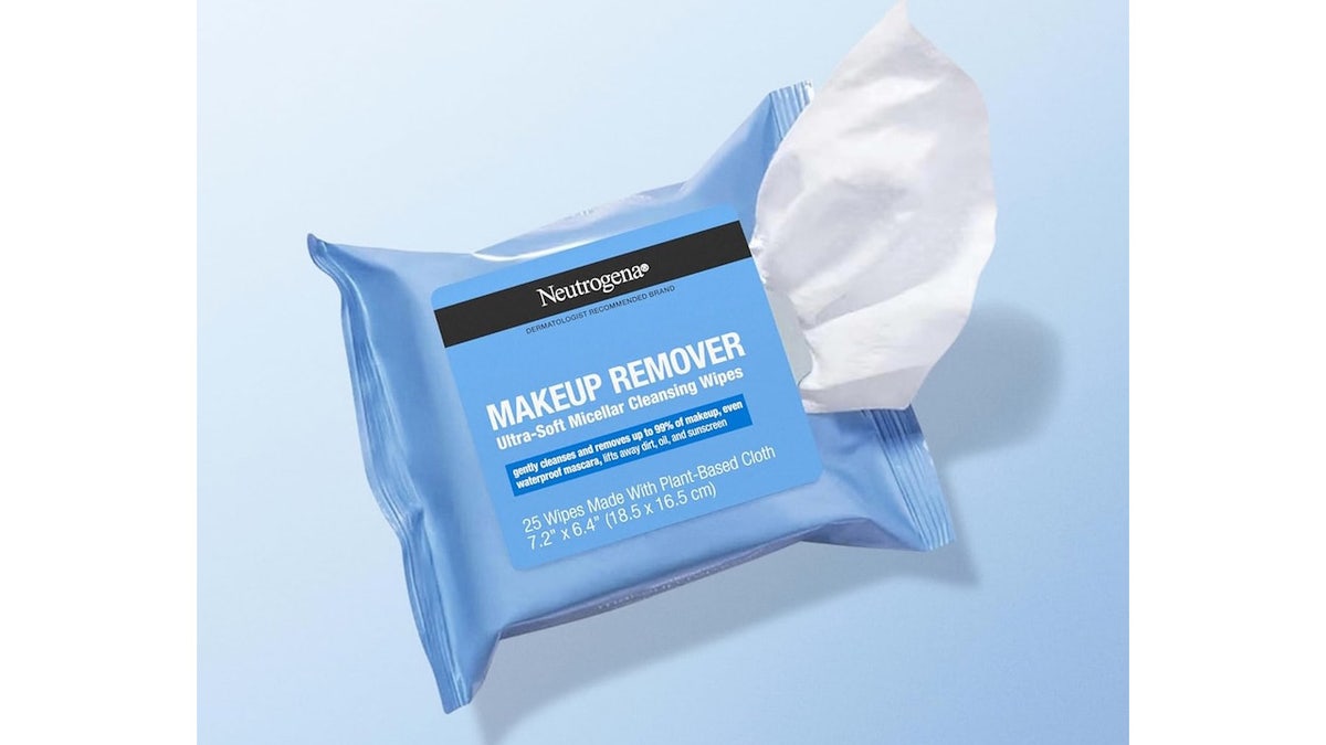 Remove makeup in one quick step.