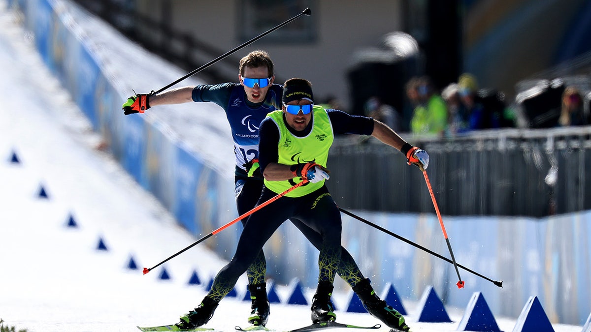 Maksym Murashkovskyi competes