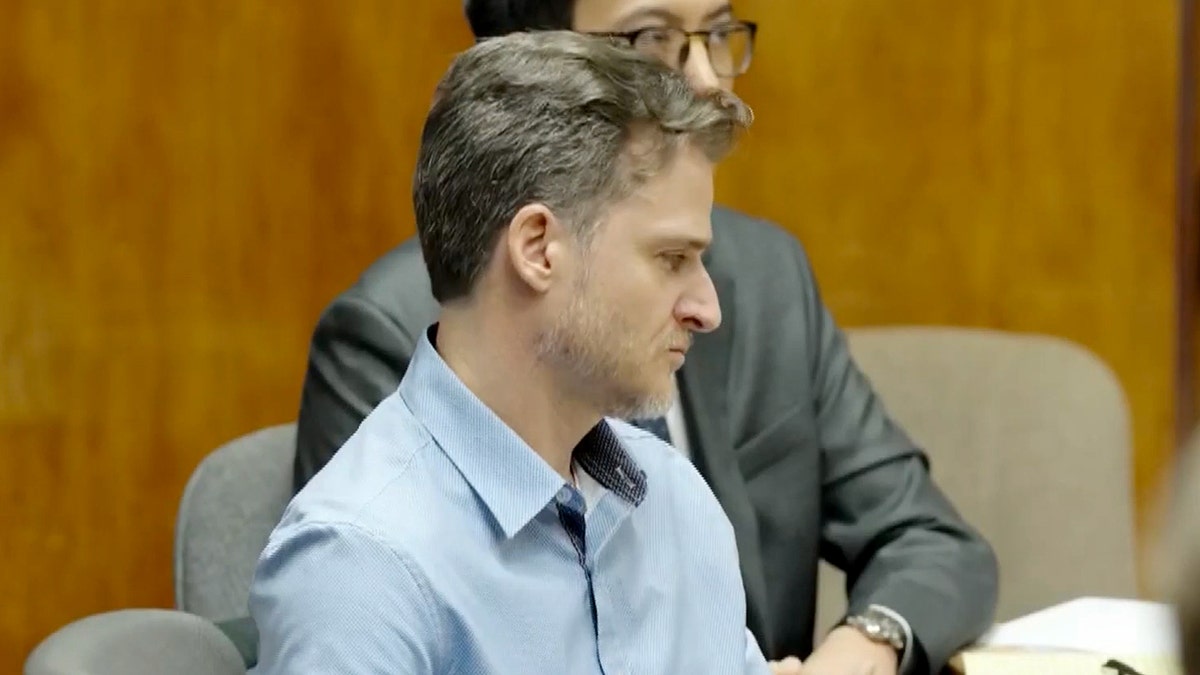 Gerhardt Konig sits in court during his Maui attempted murder trial