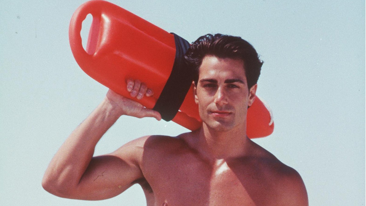 Michael Bergin in a still from "Baywatch" in 1998.