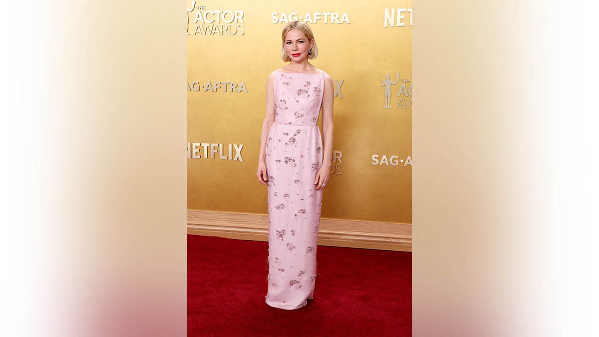 Michelle Williams at the SAG Awards.