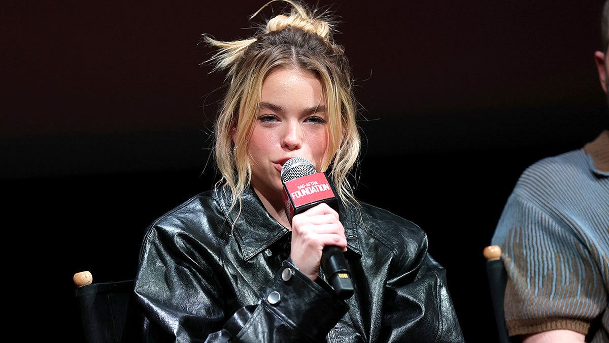 Milly Alcock attends Sirens screening and Q&A event in New York.