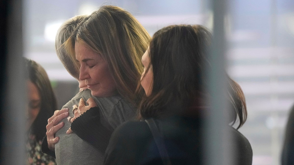 Savannah Guthrie en el plató del programa Today, en Rockefeller Plaza.
