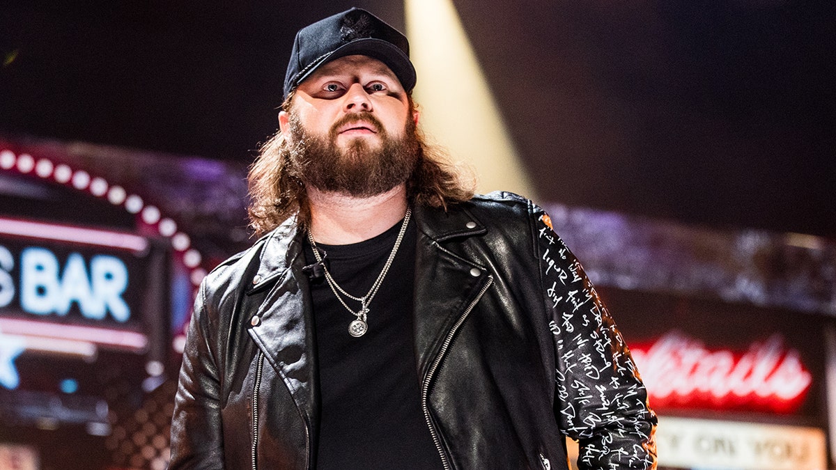 Nate Smith on stage at the ACM Awards in Frisco, Texas in May 2024.