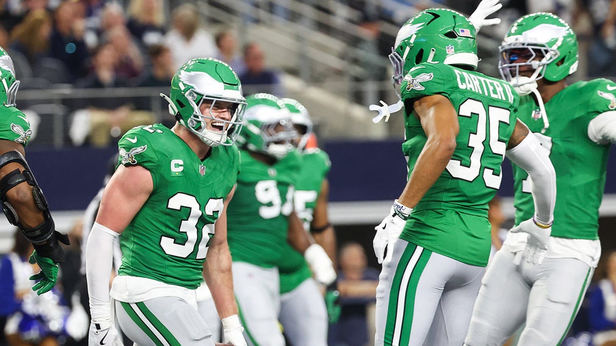 Reed Blankenship celebrates