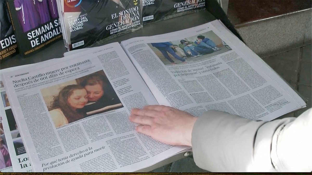 Noelia Castillo Ramos in El Pais