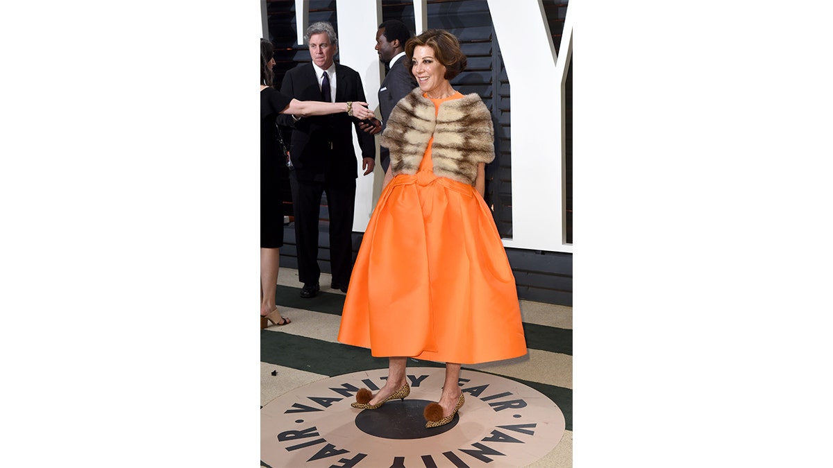 Peggy Siegal attending the 2017 Vanity Fair Oscar Party.