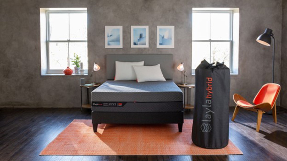 This mattress has two firmness levels.