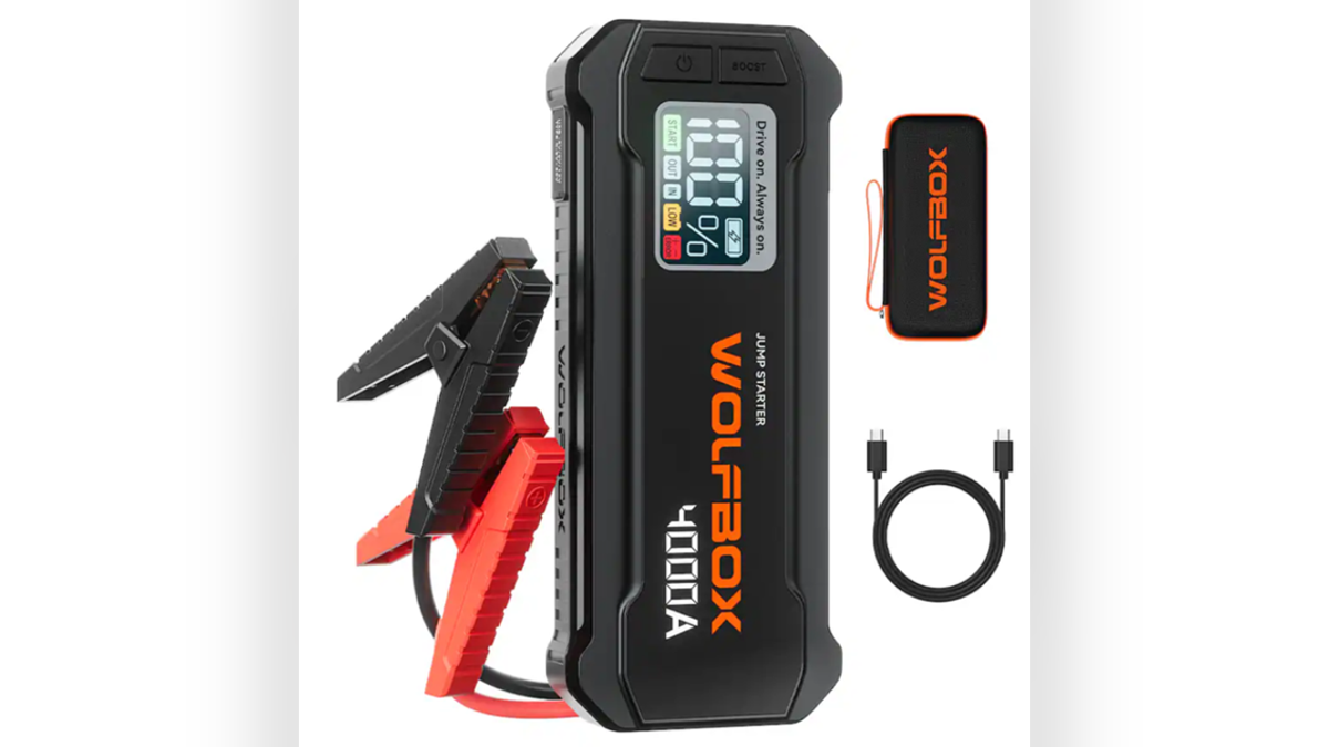 Jump start your car without the need for clunky cables.