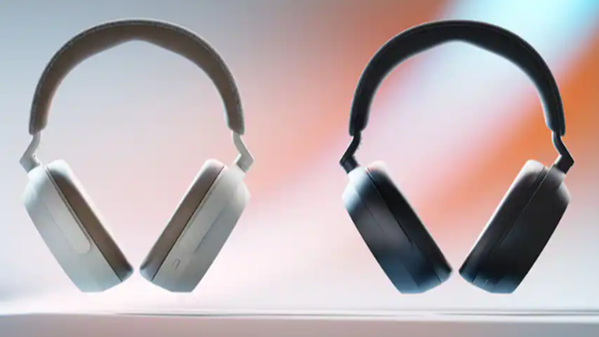 Grab a premium pair of Sennheiser headphones with adaptive noise cancellation. 