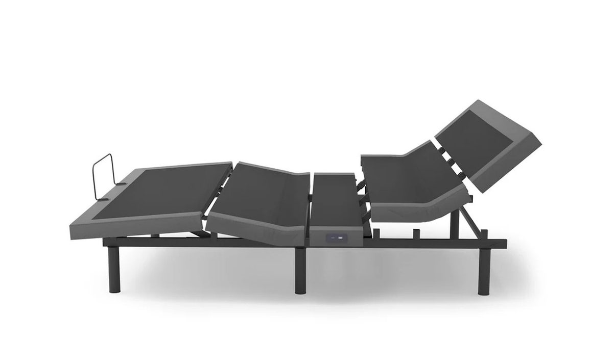 The PlushBeds frame uses seven custom settings to give you the ideal setup.