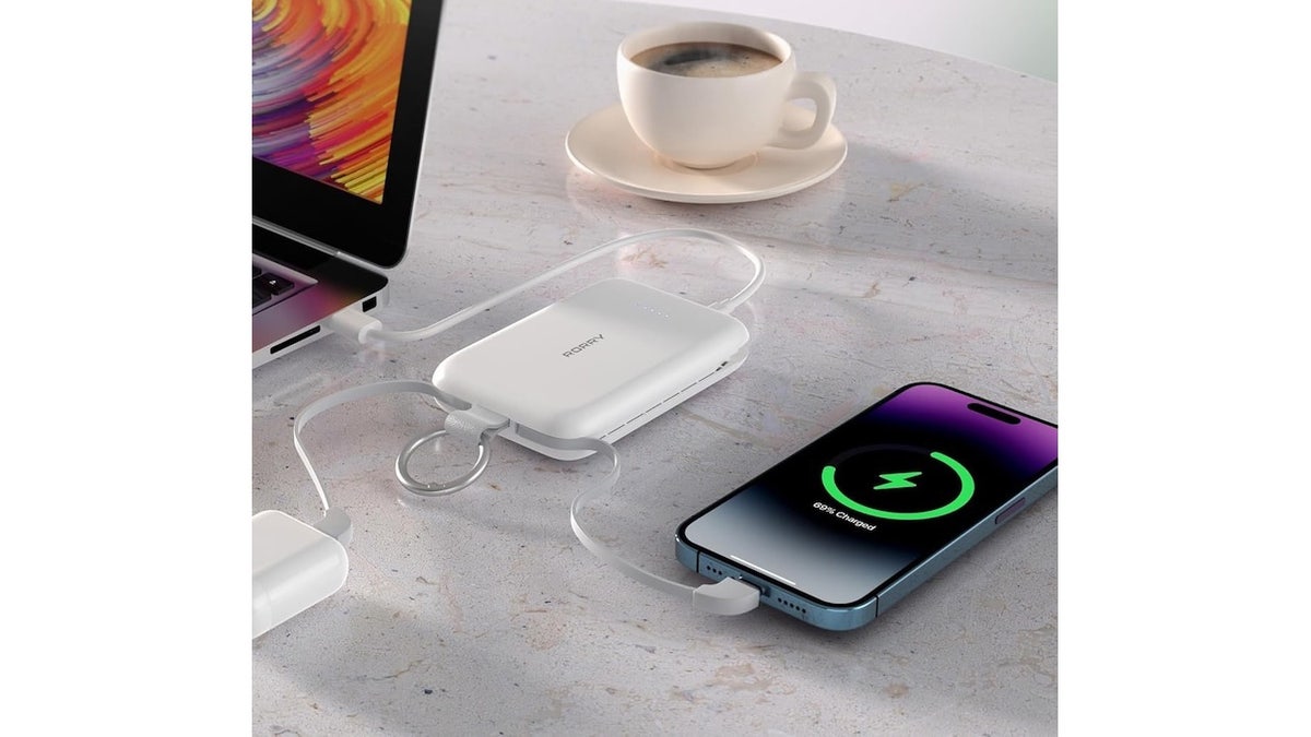 Charge three devices at once.