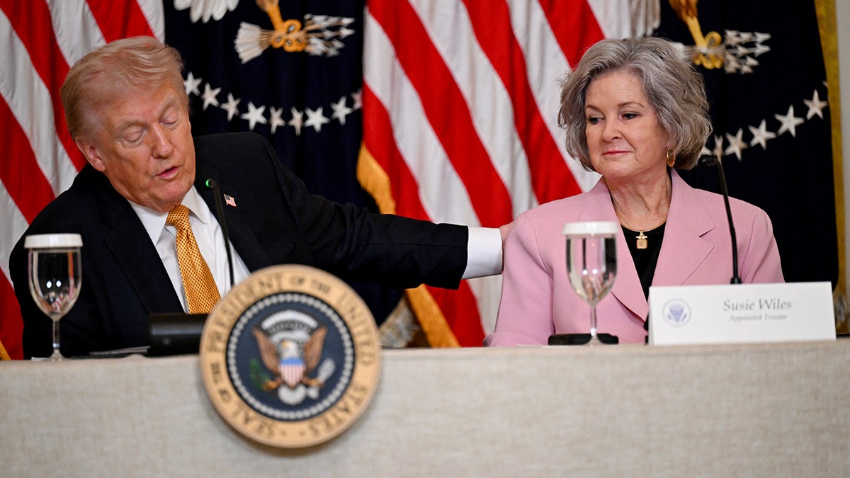 President Donald Trump and White House Chief of Staff Susie Wiles