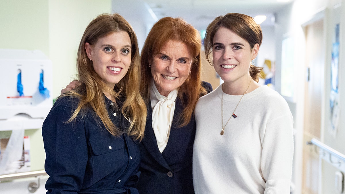 Princesses with Eugenie and Beatrice