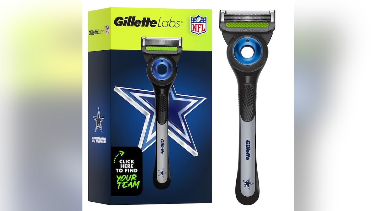 This NFL edition razor brings a bit of team pride to an everyday routine.