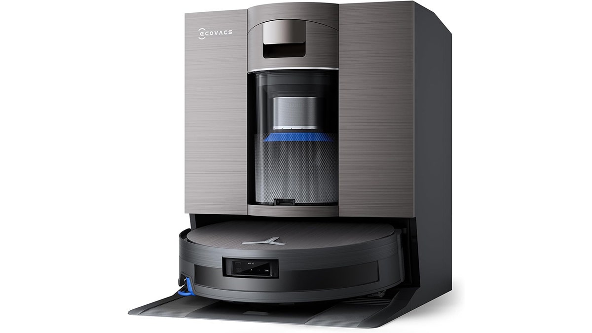 Image text: The low-profile design lets this vacuum get into tight spots. 