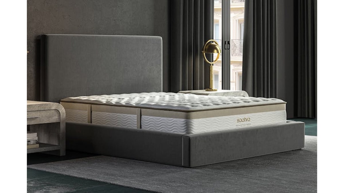 This Saatva mattress is responsive and moisture-wicking.