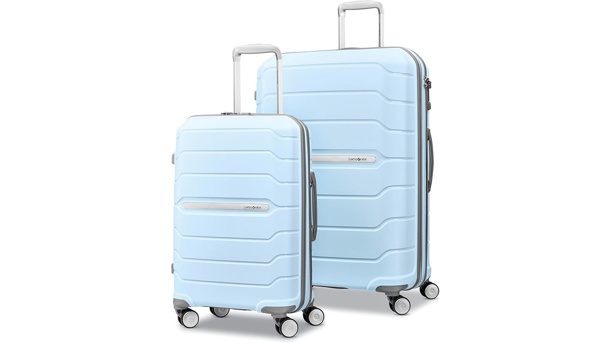 Get two hardsided bags with TSA-approved locks in this set.