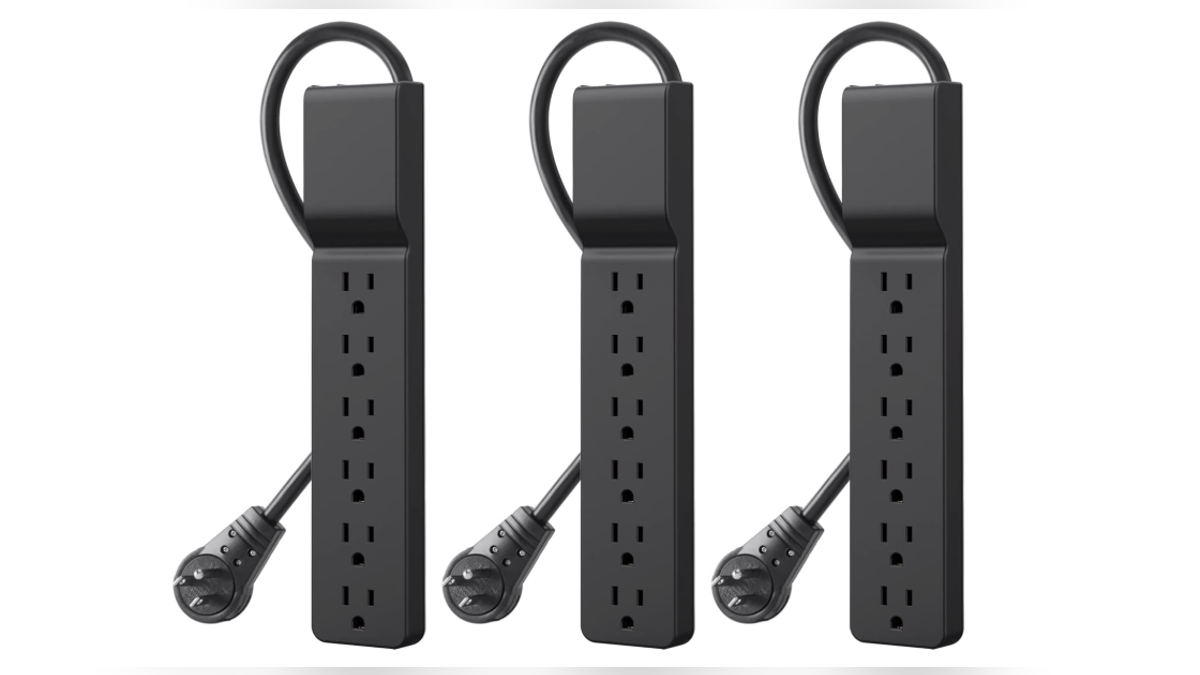 The cord on this protector rotates 360 degrees. 