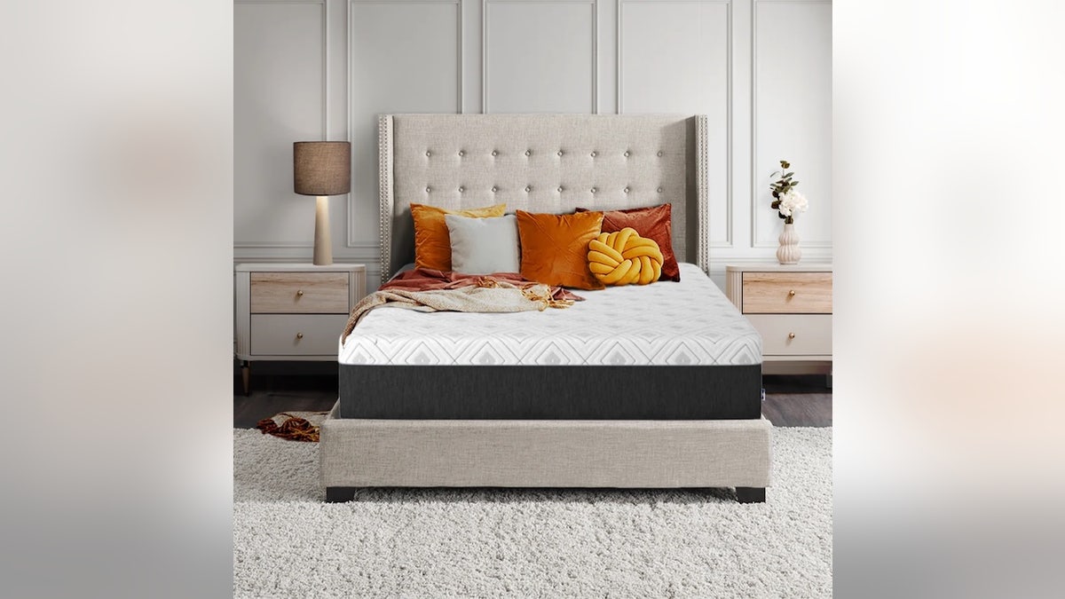 This mattress has three layers of foam for extra support.