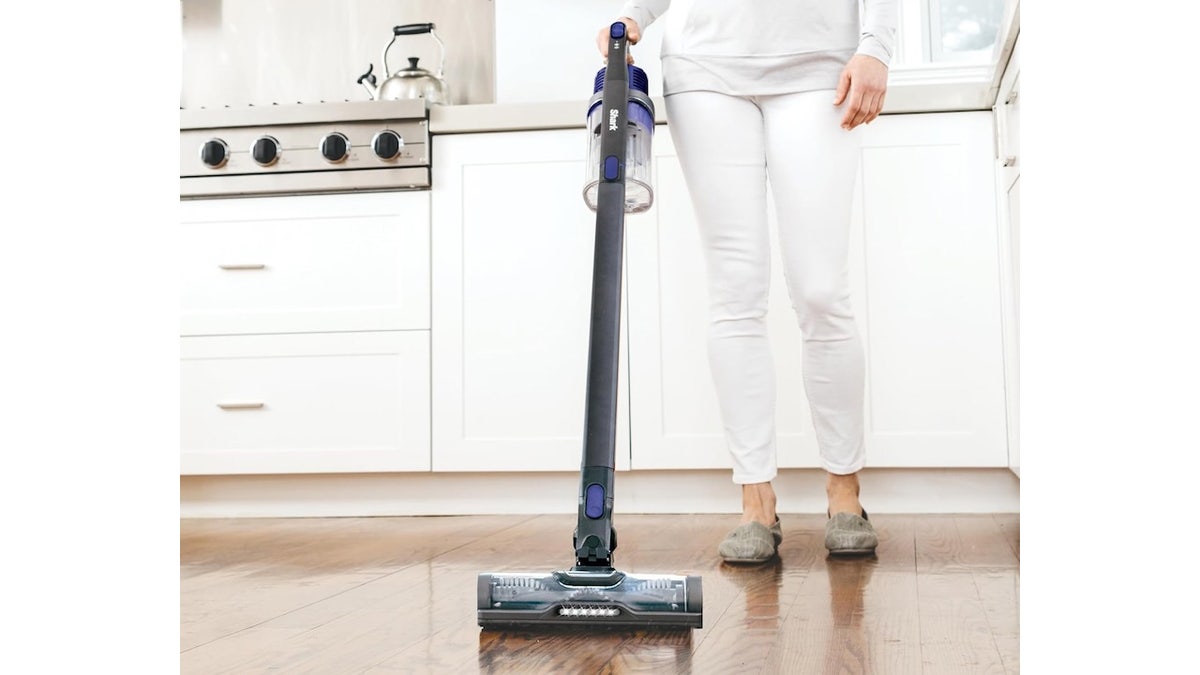 Tackle pet hair and messes with this vacuum.