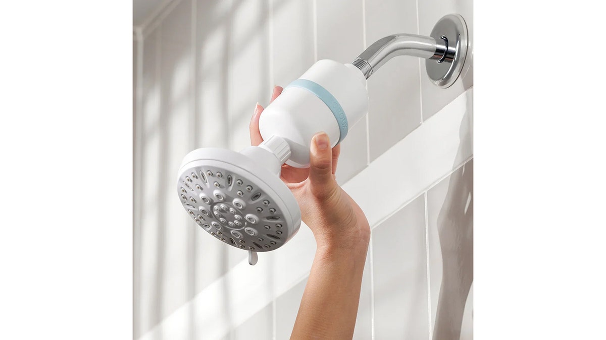 Filter out the chlorine in your daily shower with this easy-to-install solution.