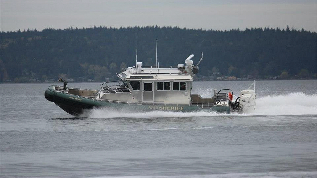 Skagit County Sheriff’s Office marine patrol vessel  operating connected  waterways successful  Washington