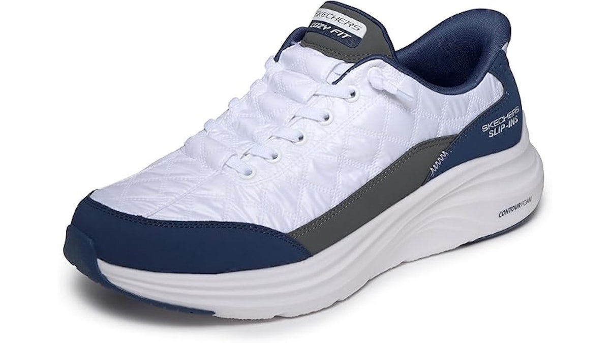 Easily take these shoes off and put them on hands-free.