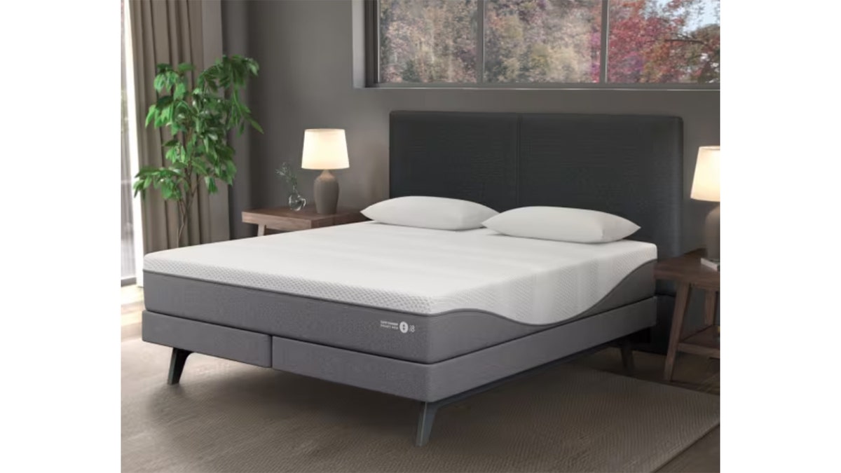 This SleepNumber mattress is filled with cooling gel to keep hot sleepers comfortable.