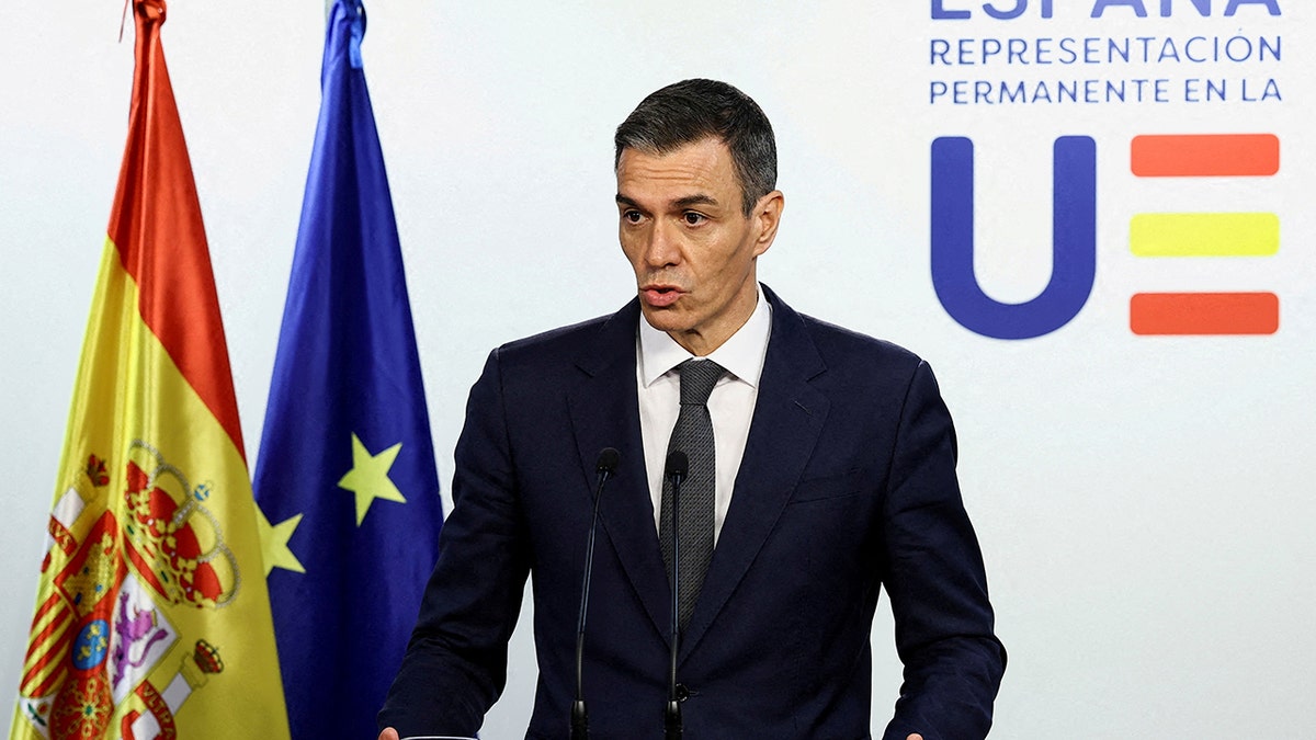El presidente del Gobierno español, Pedro Sánchez