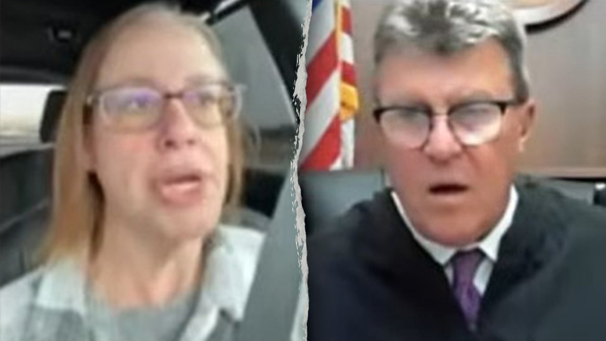 split image of kimberly carroll and judge mcnally