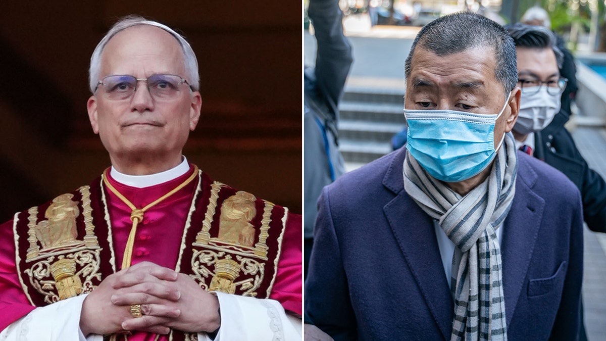 Split of the pope and Jimmy Lai