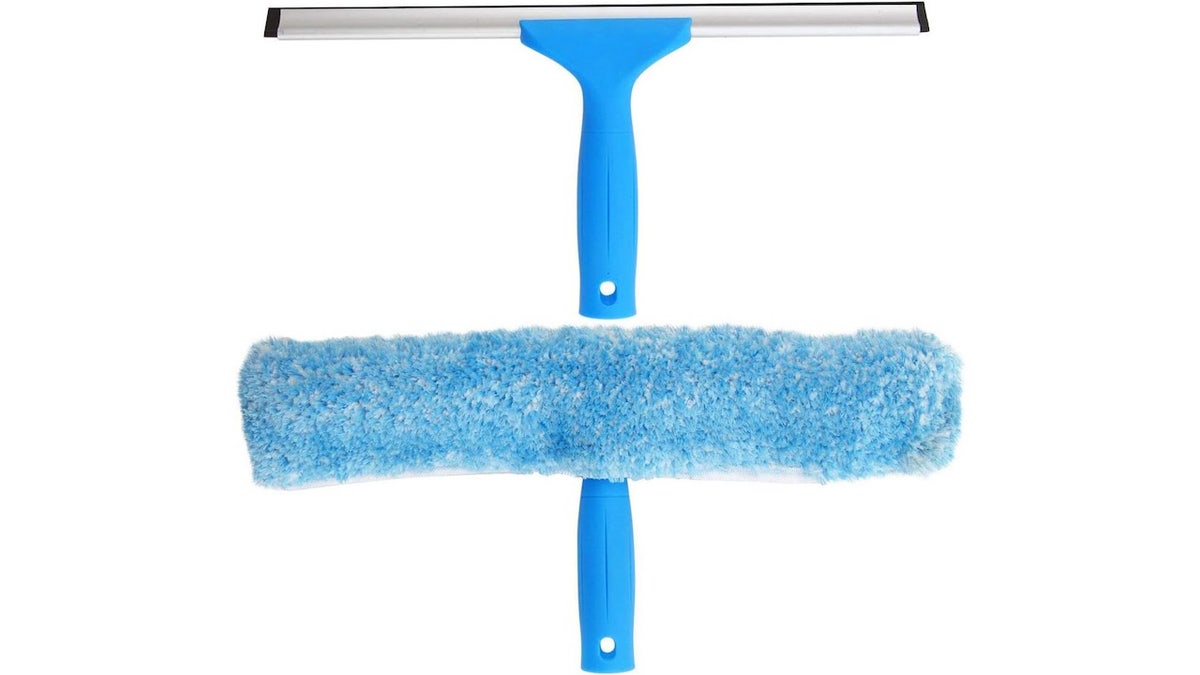 Clean salt-stained windows.