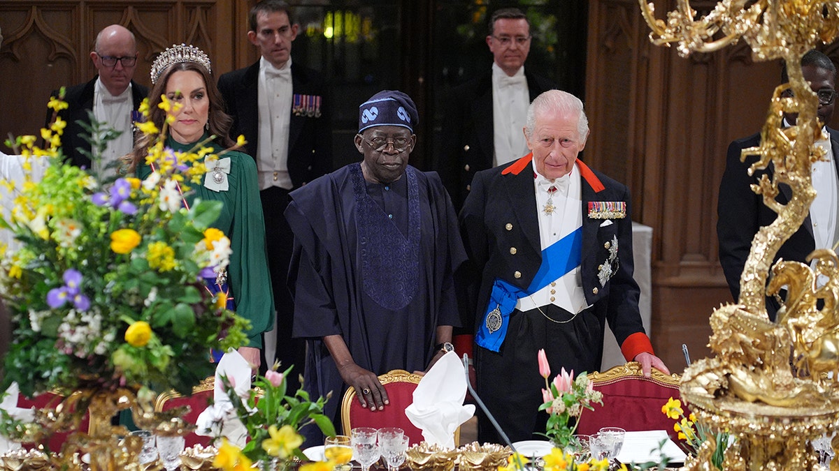 State banquet for the President of Nigeria.