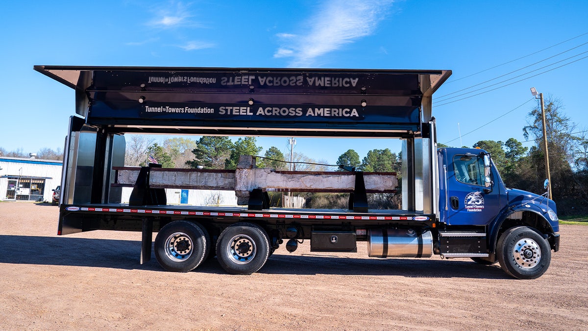 Steel Across America truck from Tunnel to Towers Foundation
