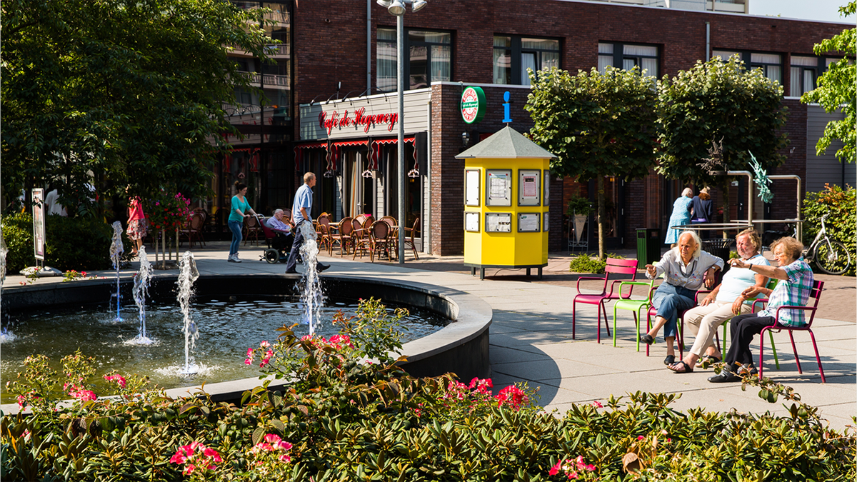 America's first dementia village coming to Madison, Wisconsin in 2027 2 The Hogeweyk in Amsterdam seeks to "emancipate people living with dementia and include them in society," according to its website. The Wisconsin project is being modeled after the Hogeweyk.