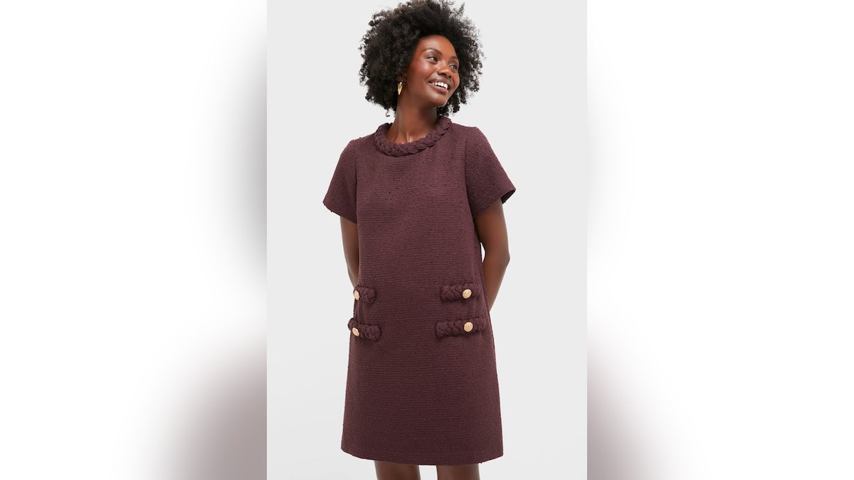 Channel a classic look with this Tuckernuck tweed Jackie dress.