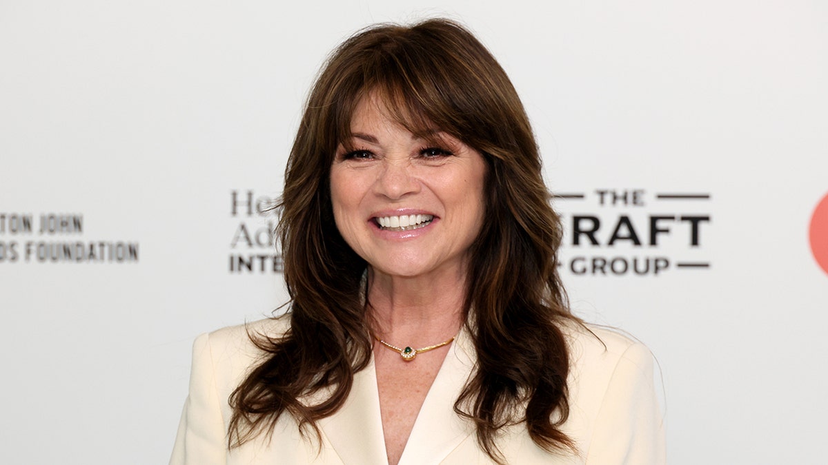 Valerie Bertinelli in a blazer