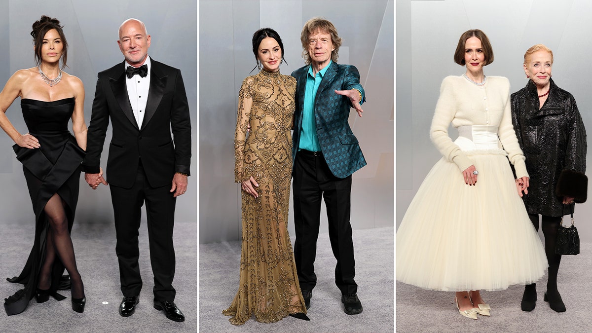 Lauren Sanchez and Jeff Bezos, Melanie Hamrick and Mick Jagger, Sarah Paulson and Holland Taylor