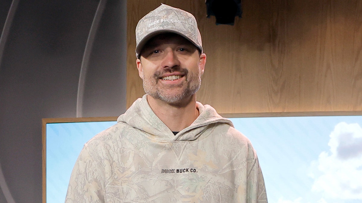 Walker Hayes at the SiriusXM studios in Nashville, Tennessee in March 2026.