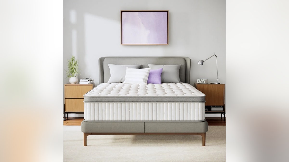 Try a hybrid mattress if you want a little more bounce.