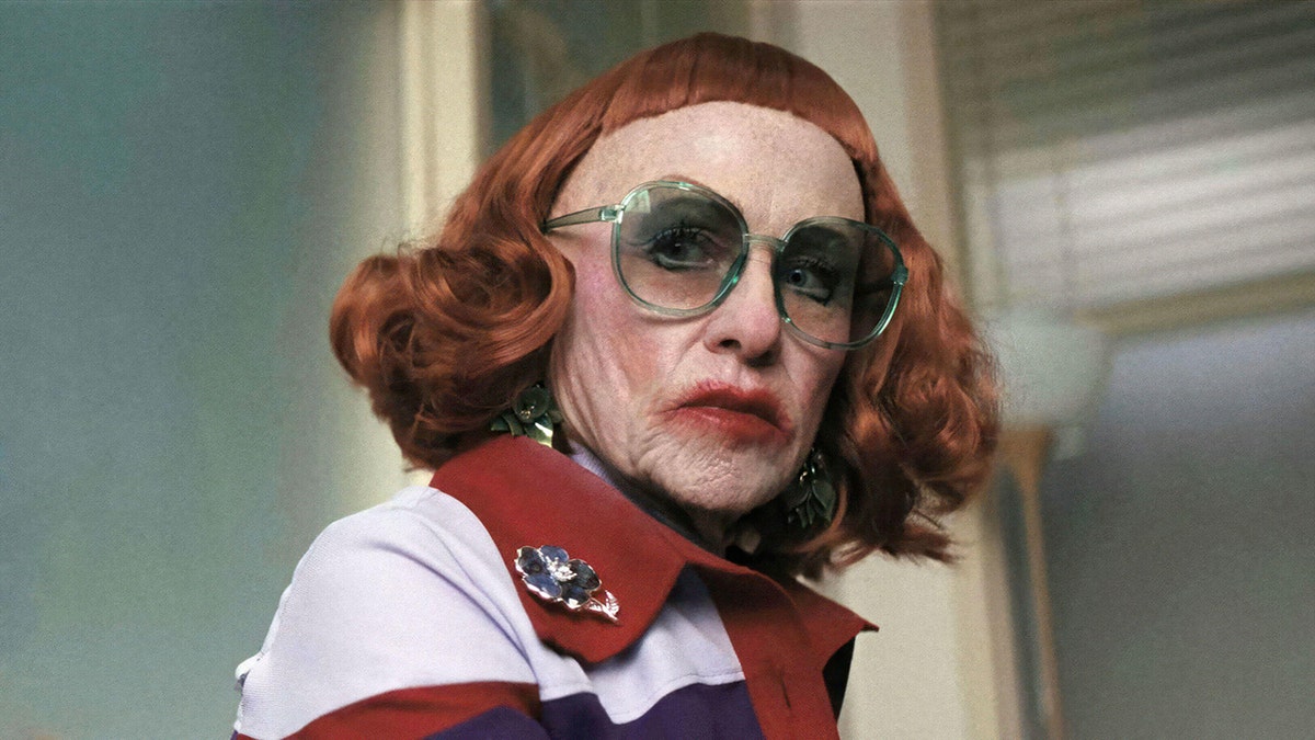 Amy Madigan appearing in a scene from the movie Weapons.