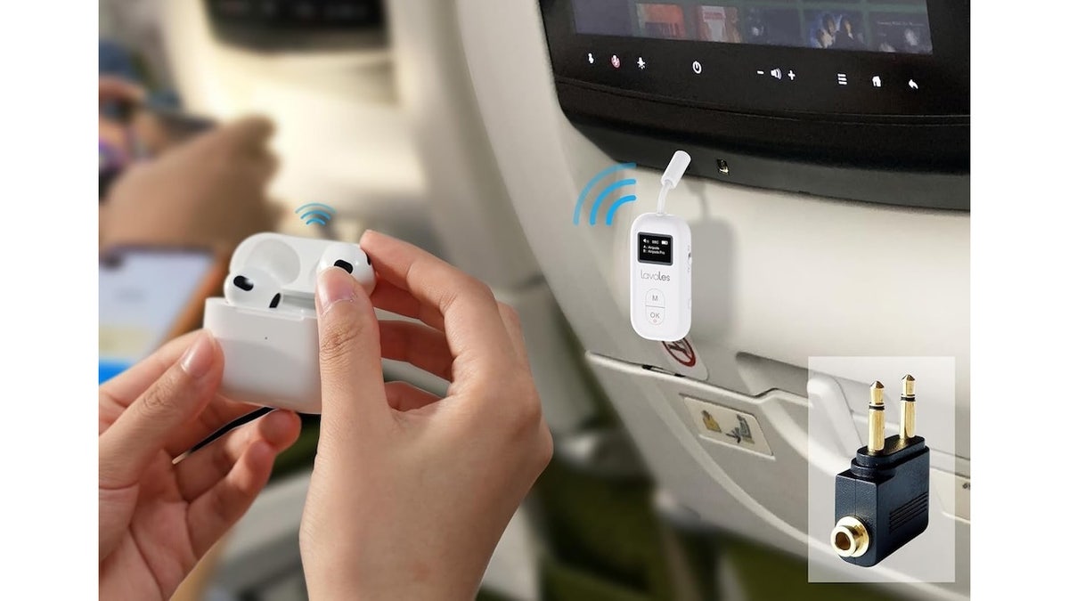 Ditch the airline headphones.