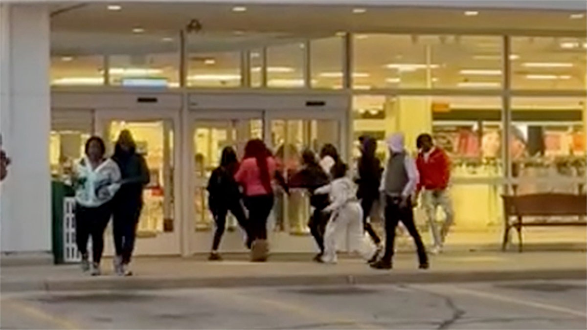 A teen   "takeover" brawl astatine  the Bayshore Mall successful  Glendale, Wisconsin