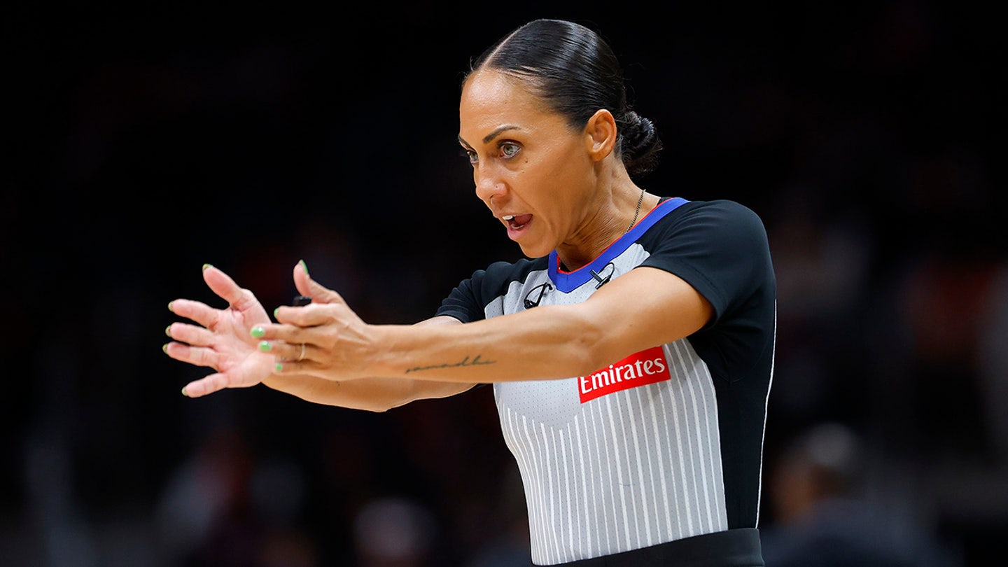 NBA official Sha'Rae Mitchell slams into cameraman in brutal mid-game collision