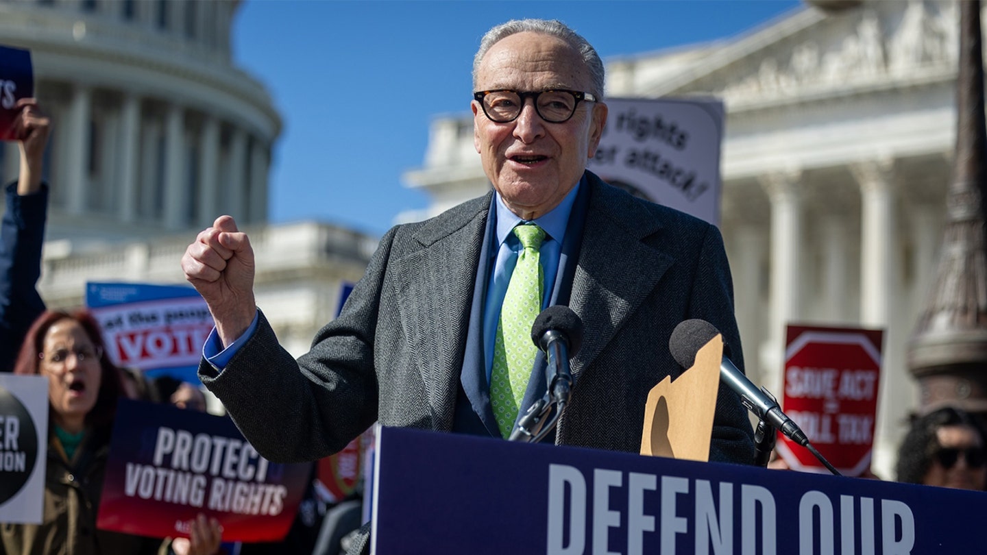 Schumer, Dems launch 'free and fair' elections task force as Trump's SAVE America Act stumbles