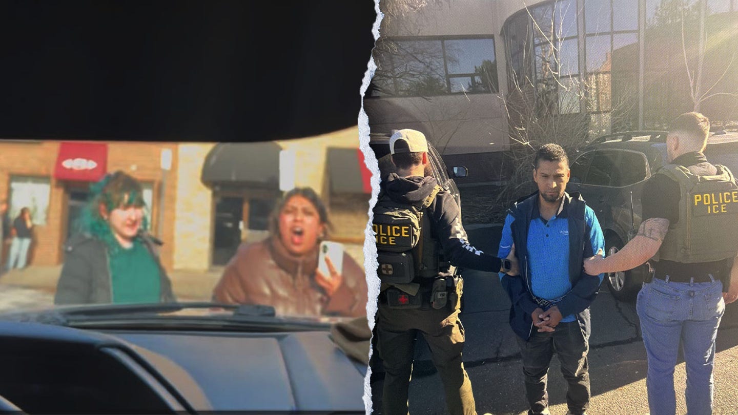 Anti-ICE activists disrupt operation to arrest alleged child rapist living near school