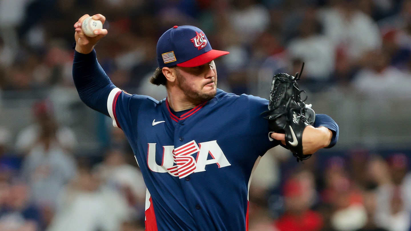 Olivia Dunne stresses as she watches Paul Skenes get out of jam at World Baseball Classic