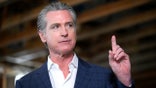 Gavin Newsom speaks at press conference in California.