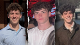 A combination photo shows three recent portraits of missing University of Alabama student Jimmy Gracey